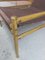 Vintage Italian Brass Dining Chairs and Table 1970s, Set of 3 3