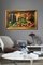 S. Ronni, Still Life of Grapes, Book and Poppies, 1950s, Oil on Canvas, Framed, Image 2