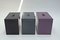 Dokumentenboxen aus farbigem Blech, 3 . Set 4