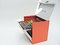 Orange Document Box in Coloured Metal Sheet 7