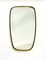 Mid-Century German Wall Mirror in Aluminium, 1970s, Image 3