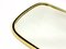 Mid-Century German Wall Mirror in Aluminium, 1970s, Image 2