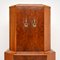 Art Deco Burr Walnut Cocktail Cabinet, 1920s 8