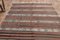 Vintage Turkish Striped Kilim Runner Rug in Orange-Beige, 1960s 3
