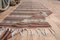 Vintage Turkish Striped Kilim Runner Rug in Orange-Beige, 1960s 5