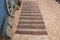 Vintage Turkish Striped Kilim Runner Rug in Orange-Beige, 1960s 1