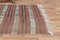 Vintage Turkish Striped Kilim Runner Rug in Orange-Beige, 1960s 7