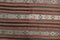 Vintage Turkish Striped Kilim Runner Rug in Orange-Beige, 1960s 2
