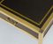 Mid-Century Brass & Leather Desk in the style of Maison Jansen, 1950s 4