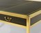 Mid-Century Brass & Leather Desk in the style of Maison Jansen, 1950s 2