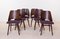 Model 514 Dining Chairs attributed to R. Hofman for Ton, 1960s, Set of 6 1