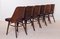 Model 514 Dining Chairs attributed to R. Hofman for Ton, 1960s, Set of 6 2