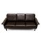 Dänisches Mid-Century Modell 3330 Ledersofa von Arne Vodder für Fritz Hansen, 1960er 4