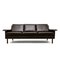 Mid-Century Danish Model 3330 Leather Sofa by Arne Vodder for Fritz Hansen, 1960s, Image 1