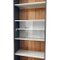 Mid-Century Bücherregal aus Glas, 1960er 13