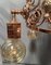 Art Nouveau Copper Light Chandelier, 1920s, Image 8