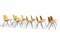 Chaises Vintage par Giancarlo Piretti pour Castelli, 1960s, Set de 10 2