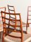 Sedie da pranzo nr. 82 Mid-Century in teak di Niels O. Møller per JL Møllers Møbelfabrik, Danimarca, 1950, set di 4, Immagine 11