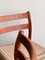 Sedie nr. 84 Mid-Century in teak di Niels O. Møller per JL Moller, Danimarca, 1950, set di 4, Immagine 12