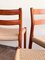 Sedie nr. 84 Mid-Century in teak di Niels O. Møller per JL Moller, Danimarca, 1950, set di 4, Immagine 7