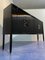 Schwarzes Lackiertes italienisches Mid-Century Sideboard von Osvaldo Borsani, 1950er 1
