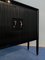 Schwarzes Lackiertes italienisches Mid-Century Sideboard von Osvaldo Borsani, 1950er 13