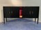 Schwarzes Lackiertes italienisches Mid-Century Sideboard von Osvaldo Borsani, 1950er 15