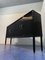 Schwarzes Lackiertes italienisches Mid-Century Sideboard von Osvaldo Borsani, 1950er 3