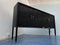 Schwarzes Lackiertes italienisches Mid-Century Sideboard von Osvaldo Borsani, 1950er 20