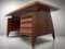 Italienischer Mid-Century Teak Schreibtisch von Vittorio Dassi, 1950er 3