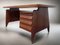 Mid-Century Italian Teak Executive Desk by Vittorio Dassi, 1950s 9