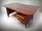 Mid-Century Italian Teak Executive Desk by Vittorio Dassi, 1950s 8