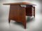 Mid-Century Italian Teak Executive Desk by Vittorio Dassi, 1950s 5