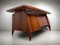Mid-Century Italian Teak Executive Desk by Vittorio Dassi, 1950s 17