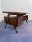 Italienischer Mid-Century Chefschreibtisch von Vittorio Dassi, 1955 11