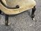 Victorian Chair with White Porcelain Castors 5