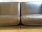 Modulare Mod. 920 Sofas aus schwarzem Leder & Nussholz von Afra & Tobia Scarpa für Cassina, 1967, 2er Set 23