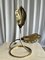 Brass Rhubarb Double Leaves Table Lamp by Tommaso Barbi for G&g Studio E Designo, 1960s 4