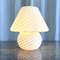 Lampada da tavolo a fungo in vetro di Murano, anni '70, Immagine 2