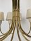 Mid-Century Chandelier in Brass from J.T. Kalmar, 1960 4
