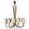 Mid-Century Chandelier in Brass from J.T. Kalmar, 1960 1