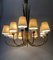 Mid-Century Chandelier in Brass from J.T. Kalmar, 1960 12