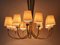 Mid-Century Chandelier in Brass from J.T. Kalmar, 1960 11