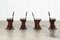 19th Century English Ecclesiastical Pine Chairs, 1890s, Set of 4 13