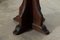 19th Century English Ecclesiastical Pine Chairs, 1890s, Set of 4 3