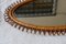 Rattan Mirror, Italy, 1960s 9