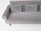 Sofá moderno Mid-Century de tela gris plomo con cojines de plumas y terciopelo al estilo de George Nelson para Knoll Inc. / Knoll International, 1968, Imagen 7