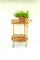 Vintage Carrello Bamboo and Wicker Bar Cart, Italy, 1970s 9