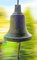 Antique French Bronze Bell with Clapper 6