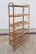 Mid-Century Modern Bamboo Bookcase or Etagere, Italy, 1960s, Image 5